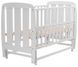 Ліжко Babyroom Кулька SH-02 маятник, відкидний бік бук сірий 625942 фото 1