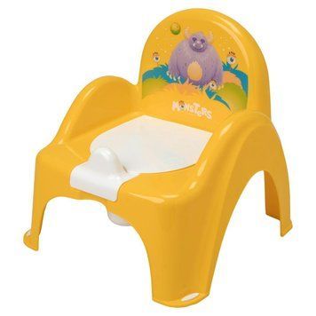 Горщик - крісло Tega Monsters MN-007-124 yellow (жовтий) 681269 фото