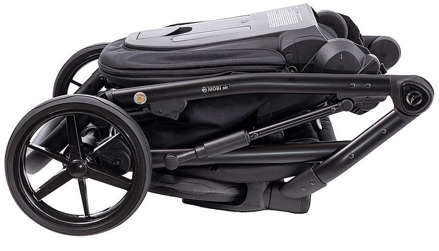 Коляска 2 в 1 Adamex Mobi Air Thermo New Lux TK-53 чорний 681088 фото