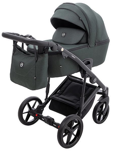 Коляска 2 в 1 Adamex Mobi Air Thermo New Lux TK-50 темно-зелений 681084 фото