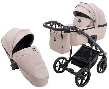 Коляска 2 в 1 Adamex Mobi Air Thermo New Lux PS-18 бежевий 681085 фото