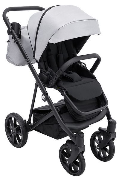 Коляска 2 в 1 Bair Vega Soft VS-01 stone серый 681057 фото