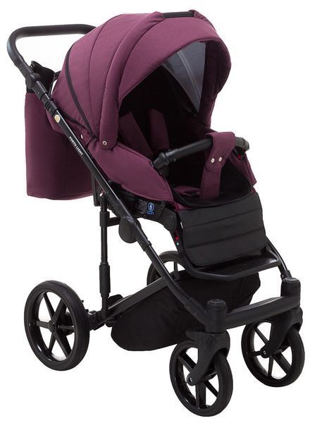 Коляска 2 в 1 Adamex Porto Light Tip TK-80 бордовый 625706 фото