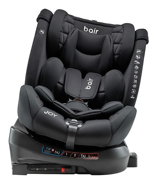 Автокрісло Bair Joy 360 i-size Iso-fix TB-01 total black 681550 фото
