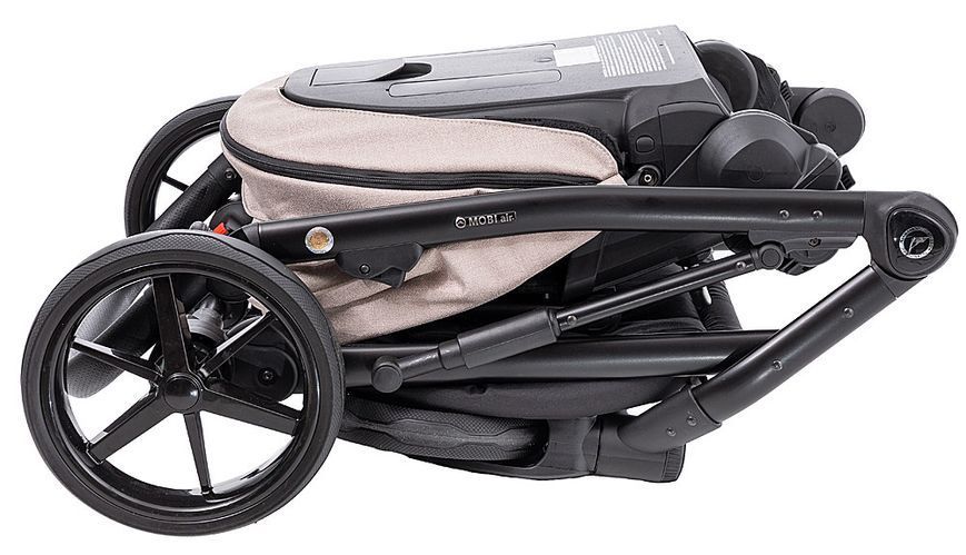 Коляска 2 в 1 Adamex Mobi Air Thermo New Lux PS-18 бежевий 681085 фото