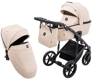 Коляска 2 в 1 Adamex Mobi Air Thermo New ECO SA-8 бежевий 681090 фото