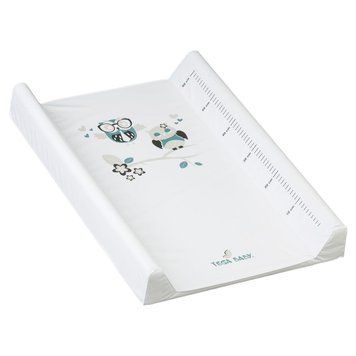 Повивальна дошка жорстка Tega OWLS Changing Pad 50x70 cm SO-009 white (білий) 681441 фото