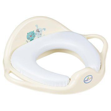 Накладка на унітаз м'яка Tega DOG & CAT Soft Toilet trainer PK-020-102 soft yellow (жовтий) 681394 фото
