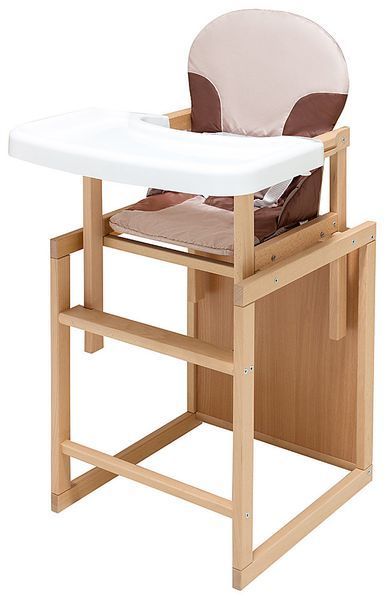 Стільчик-трансформер Babyroom Поні-230 eko бежевий / шоколад 625747 фото