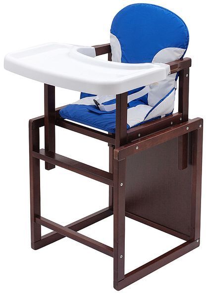 Стільчик-трансформер Babyroom Поні-220 тонований синій / білий 626189 фото
