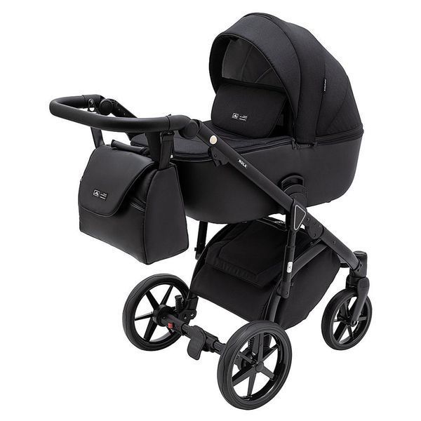 Коляска 2 в 1 Adamex Nola PS-37 чорний 681655 фото