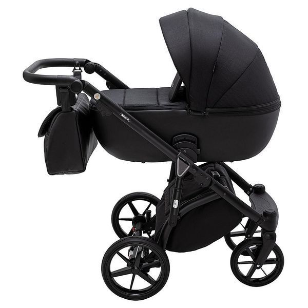 Коляска 2 в 1 Adamex Nola PS-37 чорний 681655 фото