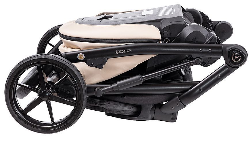 Коляска 2 в 1 Adamex Mobi Air Thermo New ECO SA-8 бежевий 681090 фото
