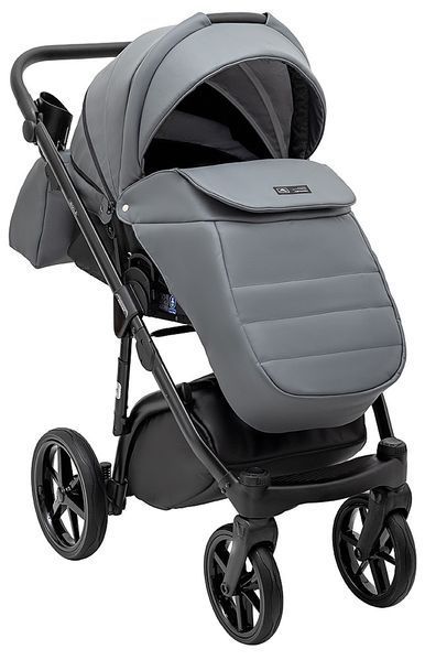Коляска 2 в 1 Adamex Nola Eco SA-32 серый 681657 фото