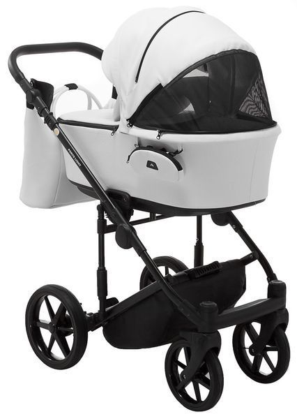 Коляска 2 в 1 Adamex Porto Light ECO SA-1 белый 625713 фото