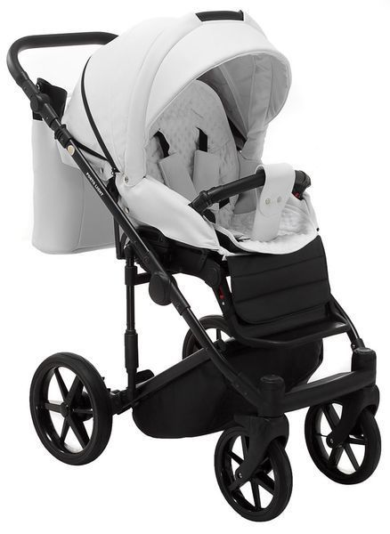Коляска 2 в 1 Adamex Porto Light ECO SA-1 белый 625713 фото