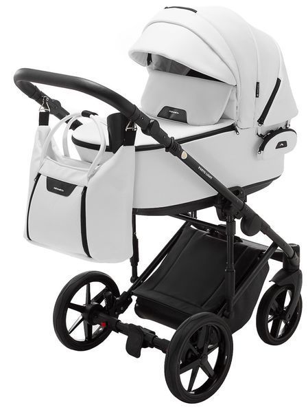 Коляска 2 в 1 Adamex Porto Light ECO SA-1 белый 625713 фото