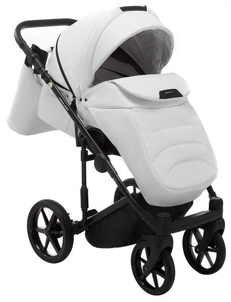 Коляска 2 в 1 Adamex Porto Light ECO SA-1 белый 625713 фото