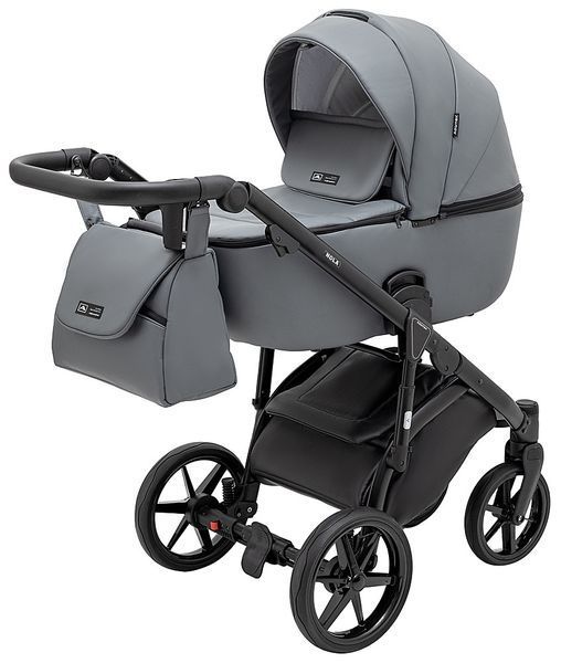 Коляска 2 в 1 Adamex Nola Eco SA-32 серый 681657 фото