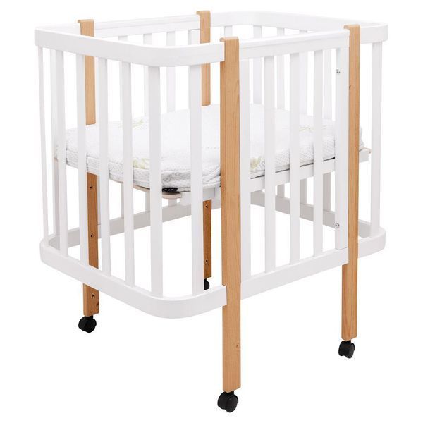 Ліжко Babyroom Місяць LU-1 білий / натуральний 681887 фото