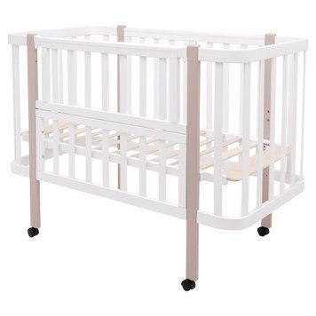 Ліжко Babyroom Місяць LU-1 білий / капучино 681886 фото