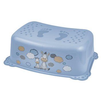 Подножка Maltex Zebra 2-component step stool 6913_35 blue (голубой) 681211 фото
