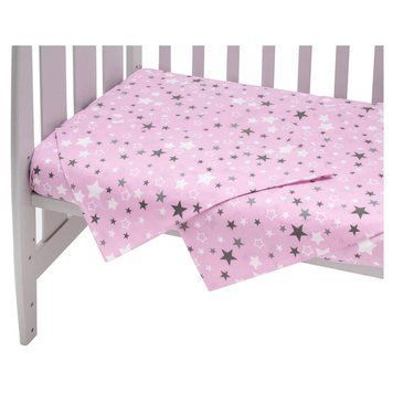 Сменный комплект Babyroom Gold RG-08 розовый (звездочки) 681926 фото