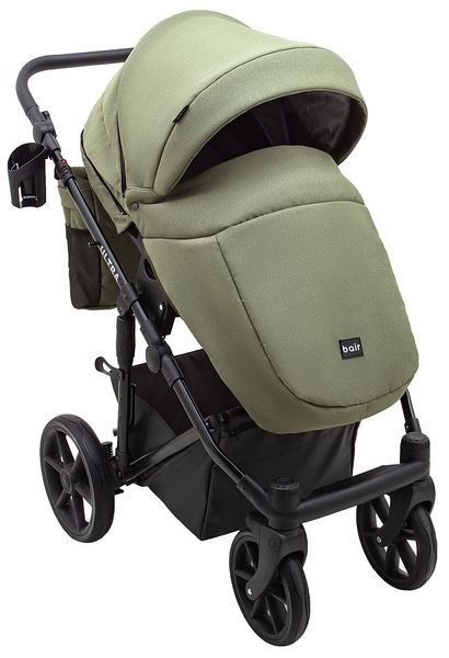 Коляска 2 в 1 Bair Ultra Soft U-816 оливковый 680620 фото
