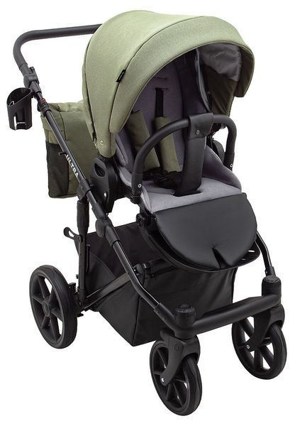 Коляска 2 в 1 Bair Ultra Soft U-816 оливковый 680620 фото