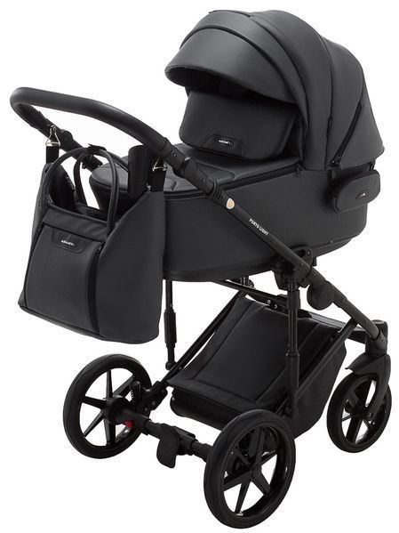 Коляска 2 в 1 Adamex Porto Light ECO SA-5 графіт 625716 фото