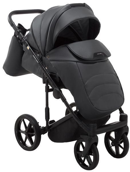 Коляска 2 в 1 Adamex Porto Light ECO SA-5 графіт 625716 фото