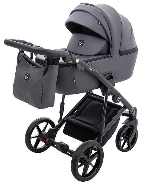 Коляска 2 в 1 Adamex Mobi Air Thermo New ECO SA-5 графіт 681097 фото