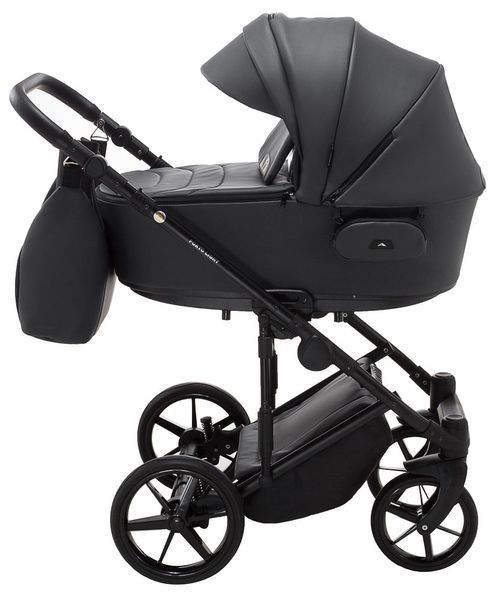 Коляска 2 в 1 Adamex Porto Light ECO SA-5 графіт 625716 фото