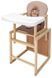 Стульчик-трансформер Babyroom Пеппи-230 eko капучино/шоколад (ежик, цветы) 680992 фото 2