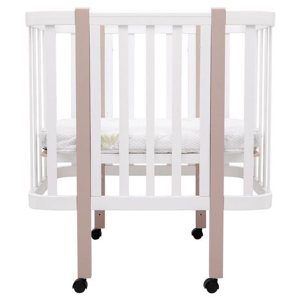 Ліжко Babyroom Місяць LU-1 білий / капучино 681886 фото