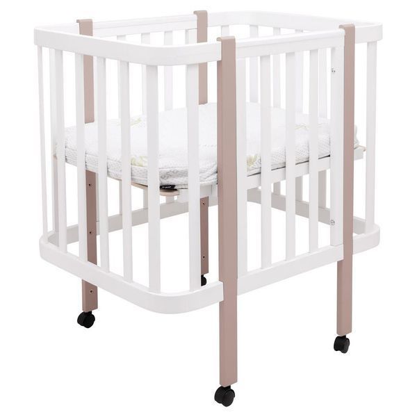 Ліжко Babyroom Місяць LU-1 білий / капучино 681886 фото