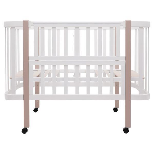 Ліжко Babyroom Місяць LU-1 білий / капучино 681886 фото
