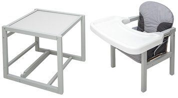 Стульчик-трансформер Babyroom Пони-250 серый серый/графит 680980 фото