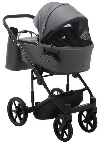 Коляска 2 в 1 Adamex Porto Light ECO SA-4 темно-сірий 625715 фото