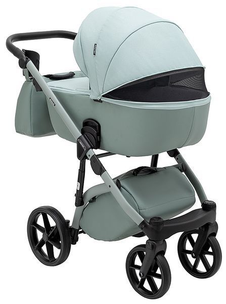 Коляска 2 в 1 Adamex Nola Natura 8 mint 681682 фото