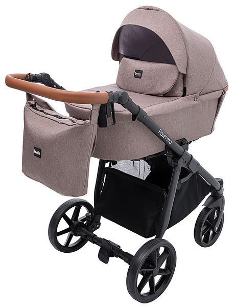 Коляска 2 в 1 Bair Palermo BP-44 капучино 681075 фото