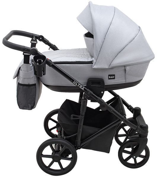 Коляска 2 в 1 Bair Ultra Soft U-218 серый 680622 фото