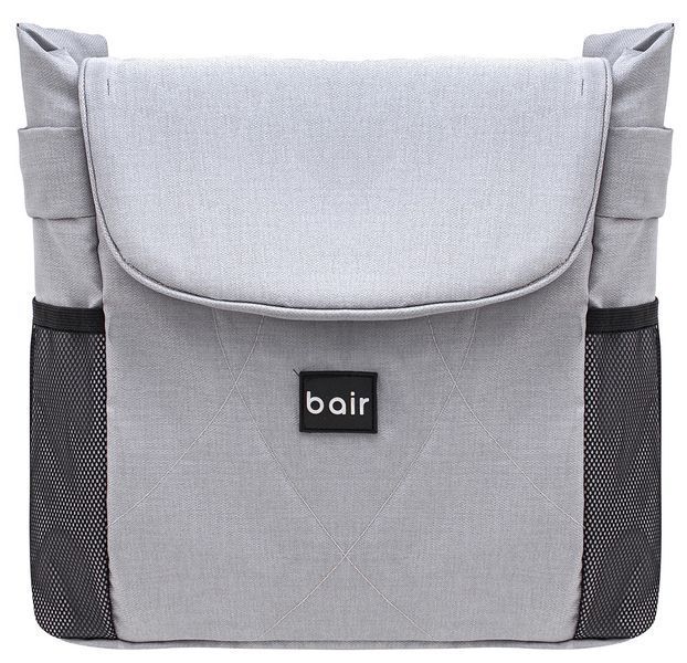 Коляска 2 в 1 Bair Ultra Soft U-218 серый 680622 фото
