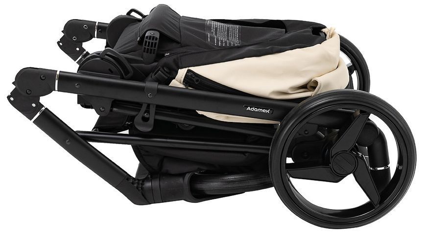 Коляска 2 в 1 Adamex Blanc Eco SA-8 бежевий 680711 фото