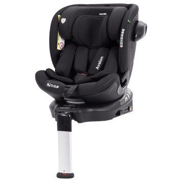 Автокрісло CARRELLO Avalon CRL-8805 Absolute Black i-Size 40-150см ISOFIX, поворот, опор.стійка /1/ 103755 фото