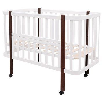 Ліжко Babyroom Місяць LU-1 білий / венге 681885 фото