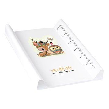 Повивальна дошка жорстка Tega WILD & FREE Changing Pad LITTLE DEER DZ-009-103-JELONEK white (білий) 681321 фото