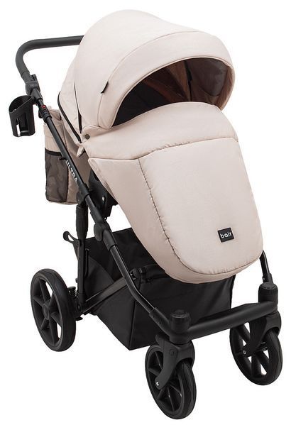 Коляска 2 в 1 Bair Ultra Soft U-834 бежевый 680624 фото