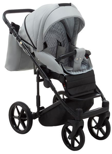 Коляска 2 в 1 Adamex Porto Light ECO SA-3 світло-сірий 625714 фото