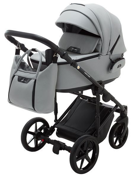 Коляска 2 в 1 Adamex Porto Light ECO SA-3 світло-сірий 625714 фото